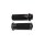 Beveled Fusion Grips Black 1" Anodized Throttle By Wire