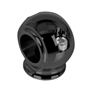 Old Style Straight 1" Riser Black Gloss Powder Coated
