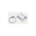 REAR STRAIGHT E3 HEATSHIELD S/S CHR. Heat Shield Rear