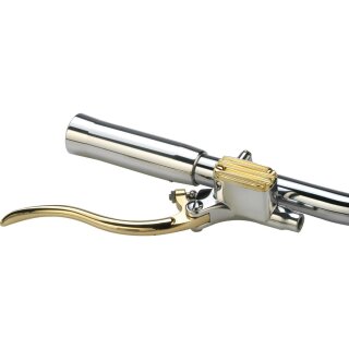 Deluxe Brake Master Cylinder Kit Aluminium Brass 12 mm Polished