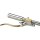 Deluxe Brake Master Cylinder Kit Aluminium Brass 12 mm Polished