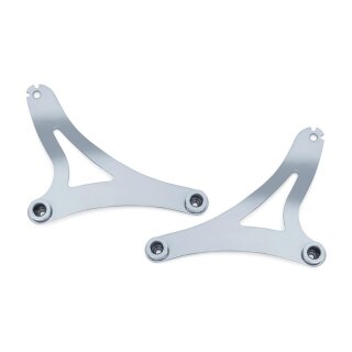 Backrest/Luggage Rack System Solid Backrest Mounts Fixed Mounts