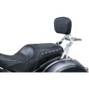 Backrest/Luggage Rack System Solid Backrest Mounts Fixed...