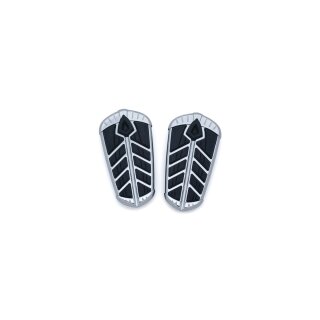 Spear Passenger Board Inserts Chrome