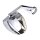 Ferrara 2 Bar End Mirror 115 mm stem Chrome