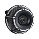 Slot Track Inverted Series Air Cleaner Black Anodized