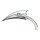 NESS SCOOP CHROME MIRROR, RIGHT