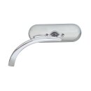 NESS MINI OVAL CHROME MIRROR