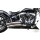 Outline Radial Low Exit Exhaust System Chrome Satin