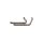 Top Chopp Slant Outline Headpipes 2 1/2“ VA Satin , Heat Shield Top Chopp Breakout / Dyna raw hole