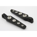 FK BOLT PASSENGER PEGS Foot Pegs Black