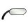NESS MINI OVAL BLACK MIRROR