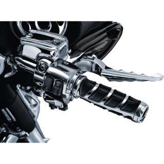 Kinetic Grips Chrome 1" Cable operated