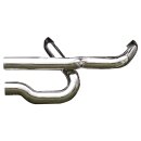 Fat Tommy Headers Heatshield black smooth Black