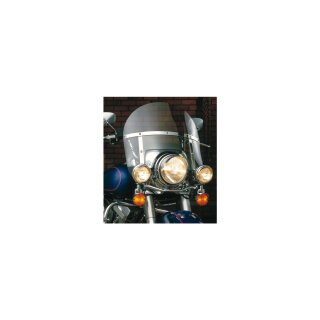 Chopped Heavy Duty Windshield without Mounting Kit Clear