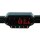 motoscope mini combi Clip-Kit Instrument Mounting Bracket Black Anodized