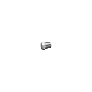 1/8" NPT Brake Line Fitting Chrome