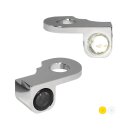 NANO Series LED Turn Signals/Position Light Chrome Smoke LED