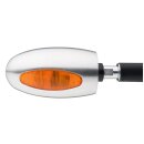 BL 1000 Yellow Bar End Turn Signal Aluminum Satin...