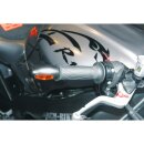 BL 1000 Yellow Bar End Turn Signal Aluminum Satin Aluminium Satin Orange Halogen