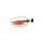 BL 1000 Yellow Bar End Turn Signal Aluminum Satin Aluminium Satin Orange Halogen