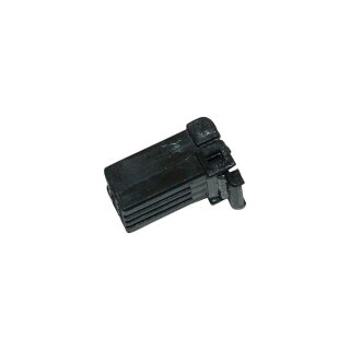 AMP 040 Series 2-Wire Plug Housing Black