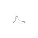 Sissy Bar Side Straps Side Plates For 8.25" Wide...