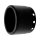 End Cap Kerker, Straight, Black End Caps Black 3,5"