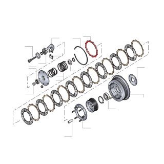 Sportster Clutch Drive Plate 3/16"thick/ 7/11mm wide/ 1 sided