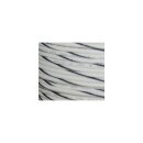OEM Colored 1mm Wire Spools White, Black Stripe