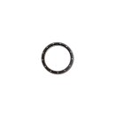 Custom Gauge Bezel Dimpled Black