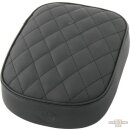 Diamond Suction Cup Pillion Pad Black Vinyl