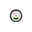 MG MOTOSCOPE CLASSIC 8K SCALE BLKANODIZED BEZEL WITHE...