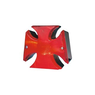 Replacement Lens, Maltese Cross Tailight Taillight Lense