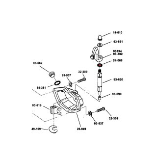 Oil Seal Clutch Lever Clutch Lever Oil Seal