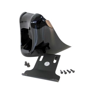 Frame Cover, Bobber, ABS, Black Lower Frame Cover