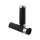 Contour Slim Line Rubber Grips Black 1" Anodized Cable operated
