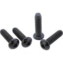 Front Fork Brackets Screw Kits Gloss Black Powder Coated