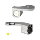 NANO Series LED Turn Signals/Position Light Chrome Smoke LED