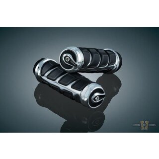 Kinetic Grips Chrome 1" Cable operated