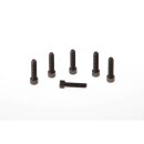 Triple Tree Screw Set (6 Piece Set), Black Triple Tree Screw Set
