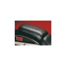 Silhouette Pleated Pillion Pad Black Vinyl