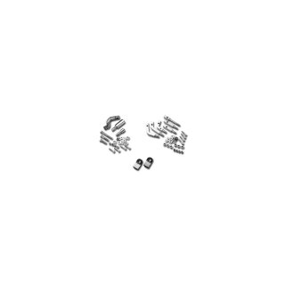 OEM-Style Floorboard Bracket Kit Chrome