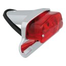 Lucas Taillight with License Plate Bracket Chrome Dual...