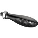 micro S Dark LED Turn Signal Black Tinted LED