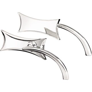 Four Point Micro Mirror Chrome