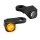 NANO Series LED Turn Signals Black Anodized Smoke LED