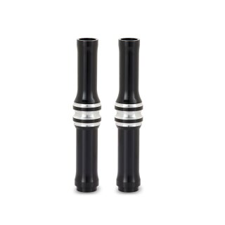 10-Gauge Pushrod Covers Black Anodized