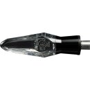 mo.blaze ice LED Turn Signal Black Anodized Clear LED