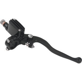 Classic Clutch Master Cylinder Kit Black 14 mm Powder Coated